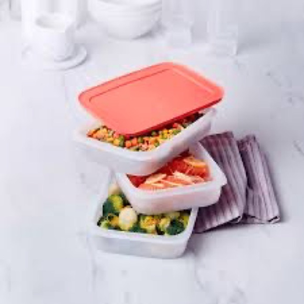 Tupperware Freezer Mates Plus Stackable Set
